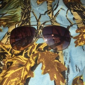 rose gold fossil sunglasses